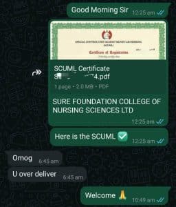 EFCC SCUML Registration Form