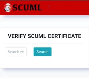 How To Verify SCUML Certificate