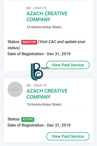 How to check CAC annual returns online