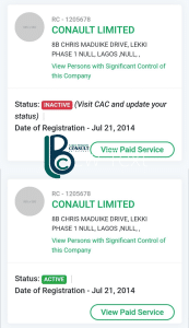 Late filing of CAC company annual returns