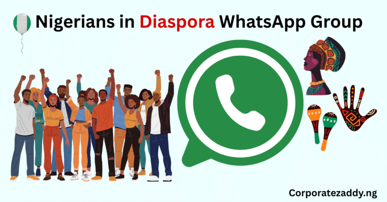 Nigerians in Diaspora WhatsApp Group 2026