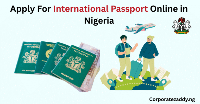 Apply For International Passport Online in Nigeria: Cost 2026