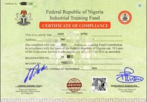 ITF Compliance Certificate Registration Requirements