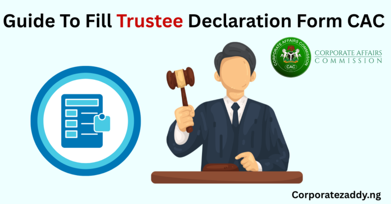 Guide To Fill Trustee Declaration Form CAC: Court Stamp