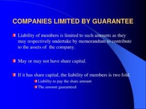Requirements for Registering a Company Limited By Guarantee in Nigeria