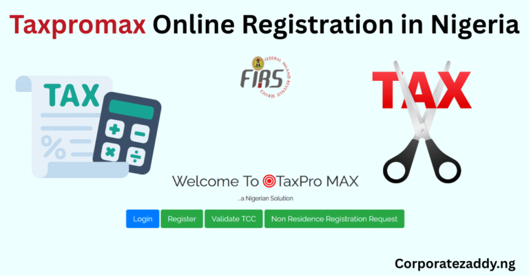 Taxpromax Online Registration in Nigeria, Validation Guide