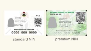 Standard vs Premium NIN Slip Reprint in Nigeria
