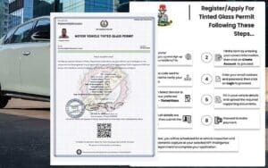 Motor Vehicle Tinted Glass Permit Requirements