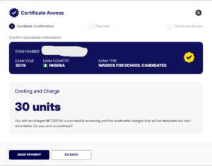 Print Original WAEC Certificate