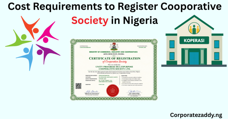 Cost Requirements to Register Cooperative Society in Nigeria